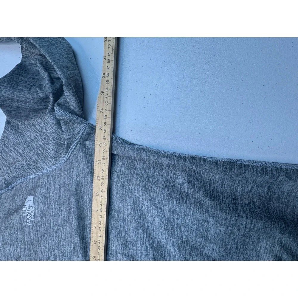 The North Face Mens Canyonlands Full Zip Fleece Jacket Grey Heather Large L
